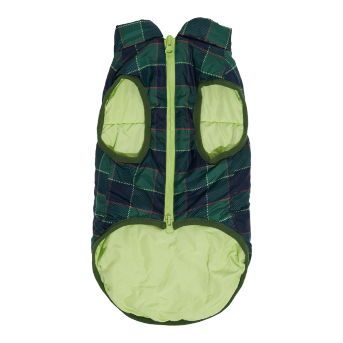 Plaid Season Puffer Vest