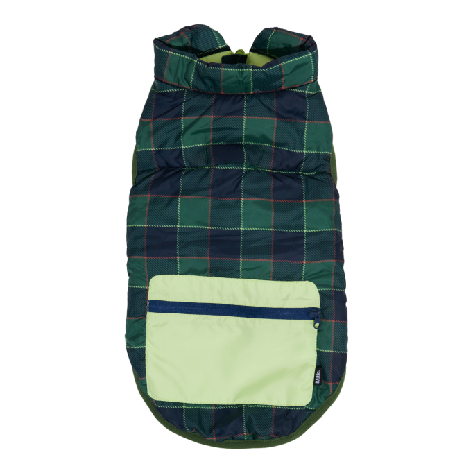 Plaid Season Puffer Vest