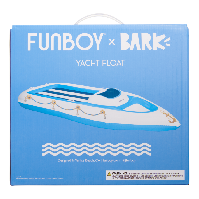 Funboy Dog Yacht with Stripes