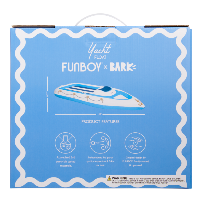 Funboy Dog Yacht with Stripes