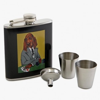 Royal Flush Flask Set