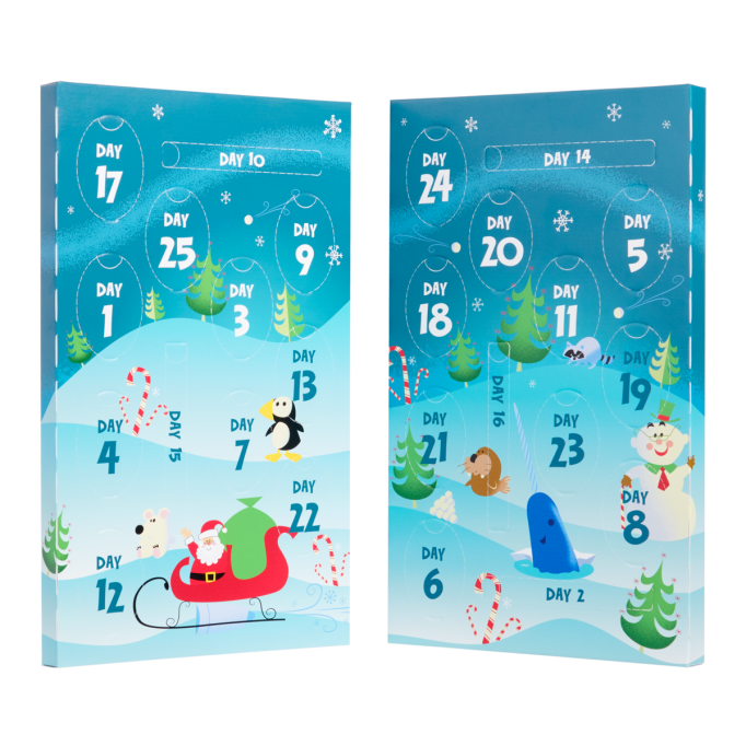 Elf Advent Treat Calendar