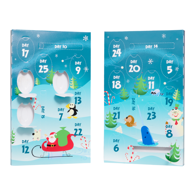 Elf Advent Treat Calendar