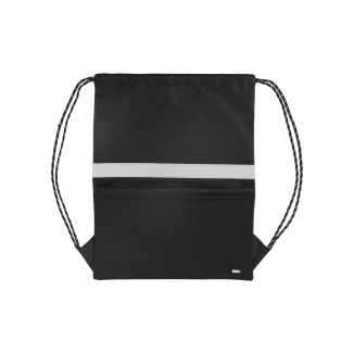 Essentials Reflective Drawstring Backpack